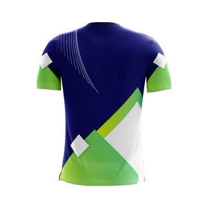 Nueva última ropa de verano Nuevo estilo Hombres Sublimado Impreso Camisetas Sublimación de manga corta para hombres Camisetas - Product Image 2