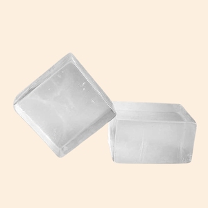 Diamond Melt & Pour Jabon Base Crystal Clear Alto brillo Transparente OEM/Etiqueta privada a granel al por mayor - Product Image 1