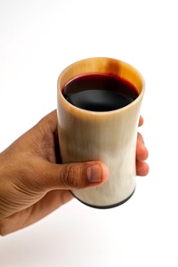 Cuerno para Beber, Copa de Vidrio Vikinga, Ecológica, de Alta Calidad - Product Image 4