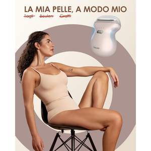 Rasoir électrique portable pour femmes, étanche IPX7, double lame, longue autonomie, pour les jambes, les bras, la zone du bikini, design lavable - Product Image 3