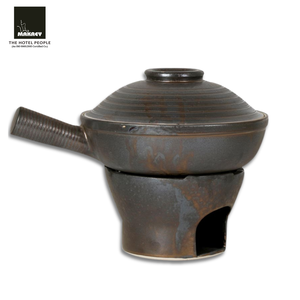 Vaisselle de buffet en céramique de style oriental avec poignée pour les hôtels et restaurants. - Product Image 1