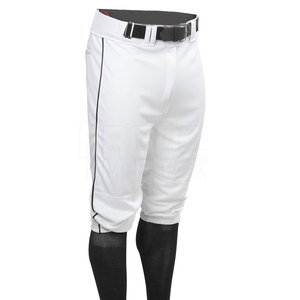 Pantalon de baseball de qualité supérieure, séchage rapide, respirant, antibactérien, confortable, taille plus, unisexe, adulte, 100% polyester, softball - Product Image 1