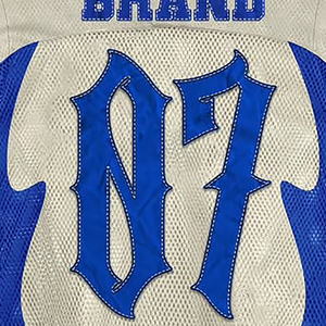 Conjuntos de Camisetas de Fútbol Americano Personalizadas de Spandex/Algodón/Fibra de Bambú, Transpirables, Holgadas, de Manga Corta, con Estampado por Sublimación - Product Image 5