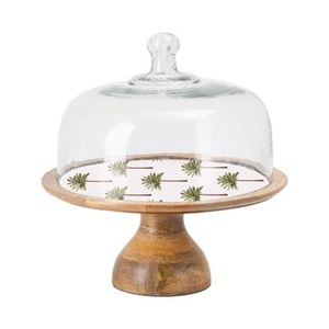 Super offre de présentoir à gâteau en bois de mangue fait à la main, support de service pour la maison, les restaurants et les fêtes - Product Image 2