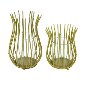 ตัวยึดโลหะรูปดอกบัวครึ่งอันหรูหราทันสมัยสำหรับใส่คำปฏิญาณงานฝีมือบ้านส่งออกโต๊ะรับประทานอาหารที่สวยงามปรับแต่งได้ในเชิงเศรษฐกิจ - Product Image 5