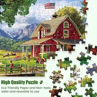Puzzle en carton gris personnalisable de 1000 pièces |   Couleur pleine |   Club de golf |   Recyclé |   Jeu familial amusant et stimulant, cadeau idéal