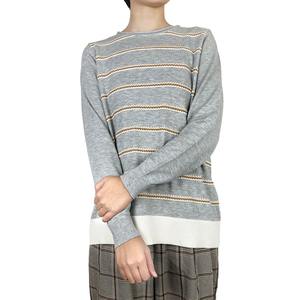 Suéter de cuello redondo de manga larga transpirable con logotipo personalizado para mujer 2025 colores sólidos ropa deportiva de invierno logotipo frontal precio barato - Product Image 5