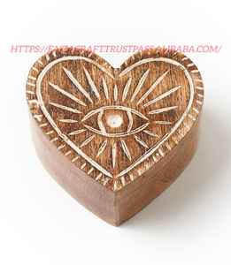 Joyero de madera Fabricante al por mayor Nuevo diseño Hecho a mano Joyero de madera Proveedor - Product Image 1