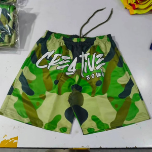 <b>Men's</b> 100% Polyester <b>Camouflage</b> Cargo <b>Shorts</b> Breathable Street wear - Product Image 1