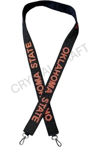 Forma y diseño personalizados, correas para bolso con cuentas rojas y negras, accesorios de moda con correa para monedero con cuentas - Product Image 2