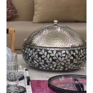 Fregona con tapa martillada, cazuela de comida de trabajo, artículos de fiesta, ollas, equipo de restaurante, calentador de comida para catering, olla caliente a precio atractivo - Product Image 3