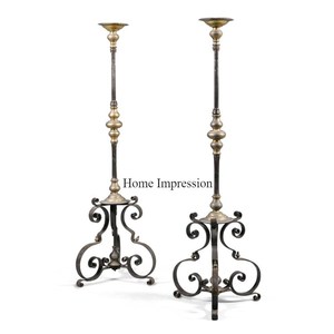 Llamativo diseñador más elegante centro de mesa 5 brazos candelabros para decoración del hogar y la boda en precio al por mayor - Product Image 6