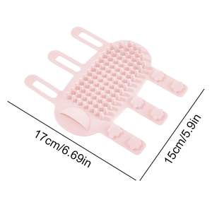 Einstellbare Silikon Cat Face Scratcher Groomer Kitzeln Pflege kamm Pet Brush Corner für Massage Tischbeine Klettergerüst - Product Image 5