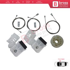 BWR5218 Kit de reparación de regulador de ventanilla eléctrica delantero derecho para Elantra HD 2005-2011 Sonata NF 2005-2008 824812H000 Bross Auto Parts - Product Image 3