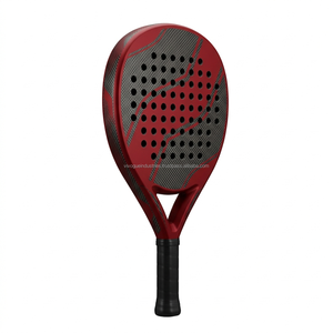 Raquette de padel en carbone légère de haute qualité avec noyau en EVA à mémoire de forme, motif personnalisé, vente en gros - Product Image 1