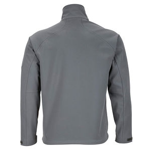 Chaqueta Softshell Personalizada para Hombre, para Otoño e Invierno, con Cierre, Impermeable, Ecológica, Cortavientos, Transpirable, con Cuello Alto de Lona - Product Image 2
