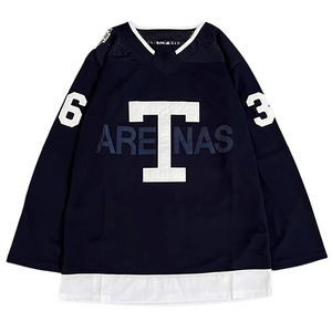 Maillot de hockey personnalisé de haute qualité, maille respirante, sublimation, 100% polyester, couleurs personnalisées, entraînement d'équipe, vente en gros - Product Image 6