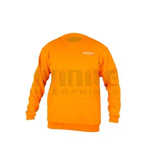 Sudadera de cuello redondo de peso pesado para hombre con logotipo personalizado, Camisa de algodón de poliéster de diseño OEM sólido informal personalizada de buena calidad - Product Image 1