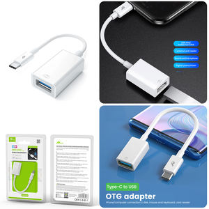 Adaptador blanco de 12CM tipo C a OTG, producto de adaptador blanco - Product Image 6