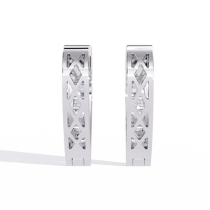 Pendientes Brillantes de Oro de 18K con Diamante Cultivado en Laboratorio, Pendientes de Diamantes Premium - Product Image 6