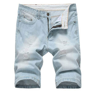 Pantalones cortos de mezclilla para hombre, novedad de 2025, alta calidad, alta calidad, logotipo personalizado impreso, verano, secado rápido, transpirable - Product Image 1