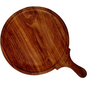 Planche à découper en bois pour pizza, fromage, design moderne, planche à découper en bois suspendue - Product Image 2