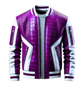 Veste de moto en cuir de peau de vache d'hiver pour hommes directe d'usine avec capuche et col montant tissu léger décoratif grande valeur! - Product Image 6