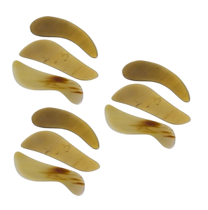 Soins de santé Gua Sha grattoir acupression et Gua Sha masseur outils corne de buffle naturelle articles de Massage du visage - Product Image 3