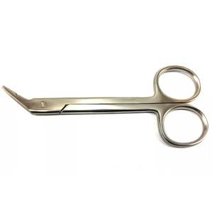 Tijeras de ligadura de acero inoxidable Spencer de alta calidad de 5,5 "con gancho delicado de media luna para eliminación de suturas - Product Image 6