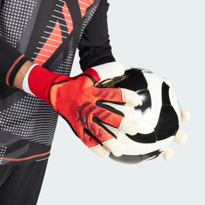 Gants de gardien de but de football professionnel unisexe avec logo personnalisé Protection de football adaptée à l'extérieur Fabriqué en cuir de qualité OEM - Product Image 6