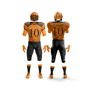 2025 uniforme de fútbol americano hecho en Pakistán para adultos, camisetas bordadas de alta calidad, conjunto de manga corta, ropa deportiva, Jersey - Product Image 1