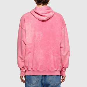 Sweat à capuche oversize tie-dye pour homme, 100 % coton French Terry, coupe classique, poche avant, streetwear automne - Product Image 2