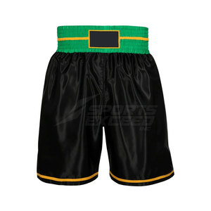 Pantalones Cortos de Boxeo de Diseño Personalizado de Primera Calidad, Logotipo Frontal, Ligeros, Transpirables, de Nailon/Poliéster, Última Llegada, Servicio OEM para Hombre - Product Image 2