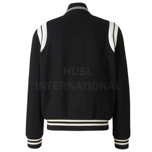Autumn Versity College Letterman <b>Jackets</b> Fashion Custom Logo Long Sleeve Blank Varsity <b>Jackets</b> Casual Baseball <b>Jacket</b> for <b>Men</b> - Product Image 2
