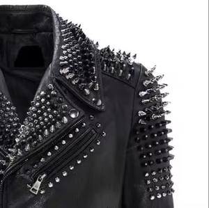 Chaqueta informal de lona de diseño personalizado a prueba de viento de peso pesado para caballeros de alta calidad estilo de negocios cremallera de cuero más invierno - Product Image 3