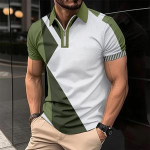 Manches courtes été décontracté hauts t-shirts surdimensionnés T-Shirts 2025 best-seller nouveaux hommes 3D luxe imprimé confortable - Product Image 4