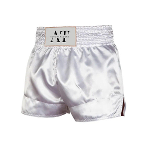Pantalones cortos de diseño personalizado de calidad superior 2024 Pantalones cortos de MMA de alta calidad para hombres Logotipo personalizado pantalones cortos MMA más vendidos - Product Image 3