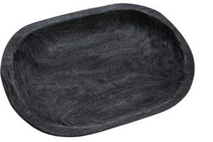 <b>Black</b> Colored Unique Shape Acacia Wooden Sushi Serving <b>Tray</b> and Plates Wholesaler Dessert Platter for Restaurant Kitchen - Product Image 6