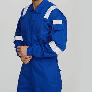 Hi Vis <b>Reflective</b> FR <b>Safety</b> <b>Clothing</b> Durable Construction <b>Safety</b> Uniform Coverall in Wholesale Price - Product Image 6