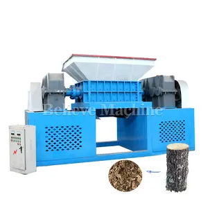 Máquina trituradora de ramas de madera segura y confiable Máquina trituradora de palés de madera Máquina trituradora de árboles industrial