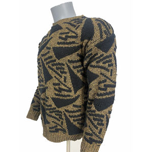 Sweat-shirt à col rond personnalisé pour hommes et garçons pulls en molleton de polyester/coton taille personnalisée vente en gros - Product Image 3