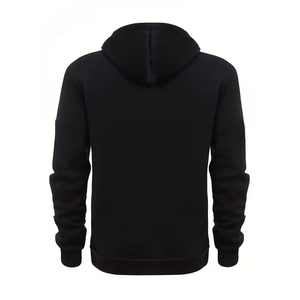 Sweat-shirt à capuche pour homme personnalisé, 100% coton respirant, prix de gros, sweat-shirt basique uni, taille plus, sweat-shirt ample pour homme en vente - Product Image 2