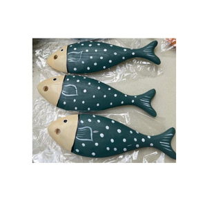 Pescado de madera sin terminar al por mayor a granel para manualidades, decoración del hogar y la habitación, artesanía de bricolaje, pescado de madera sin terminar hecho a mano - Product Image 1