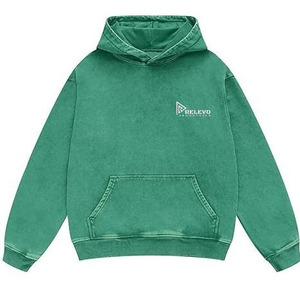 Sudaderas con Capucha Transpirables para Hombre, Lavadas al Ácido, 100% Algodón, con su Logotipo, Sudaderas con Capucha Lavadas al Ácido, Personalizadas al por Mayor - Product Image 3