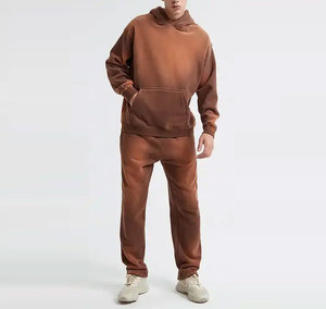 Chándal lavado con ácido para hombre de la mejor calidad, traje personalizado de 2 piezas, recién llegado, chaquetas estampadas, pantalones, colección de invierno de talla grande - Product Image 3