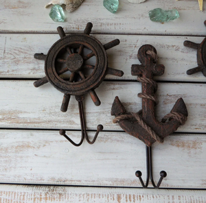 Trendy 2 Vintage Brass <b>Ship</b> <b>Wheels</b> High Quality Best Nautical <b>Ship</b> <b>Wheel</b> Handmade Decor - Product Image 1