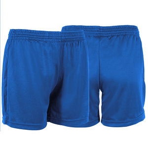 Shorts de sport décontractés unisexe, nouveau style, couleur unie, écologiques, pour le football, 100% polyester, teinture unie, vente chaude - Product Image 5