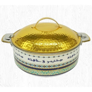 Plat marmite antique en métal et acier pour réchauffer les aliments pour le mariage et tous les événements - Product Image 3