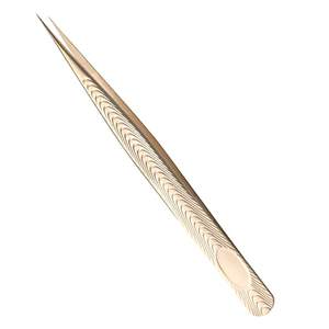 Custom Color Private Label <b>Eyelash</b> Tweezers for Personal <b>Beauty</b> <b>tools</b> with Tube and box - Product Image 2