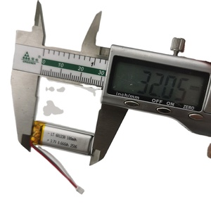 <span class=keywords><strong>LT</strong></span> 3.7V batteria ricaricabile 601230 180mAh Lipo per Smart Watch cuffie 3.7V batterie ai polimeri di ioni di litio - Product Image 5